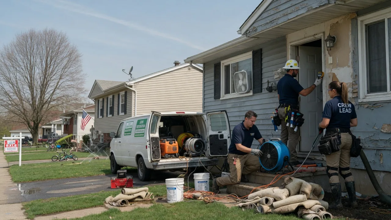 Flood Cleanup in Metuchen, NJ near me